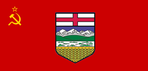 Alberta Flag, April 28, 2009
